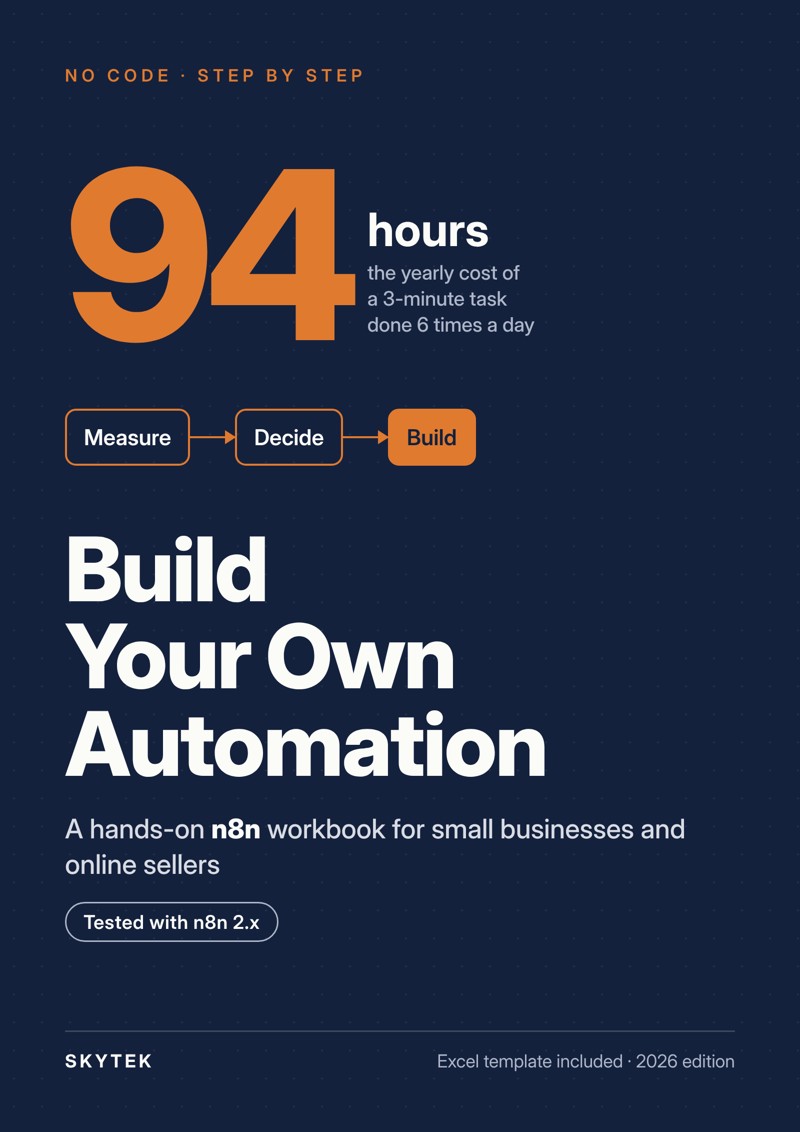 Cover of the e-book Build Your Own Automation