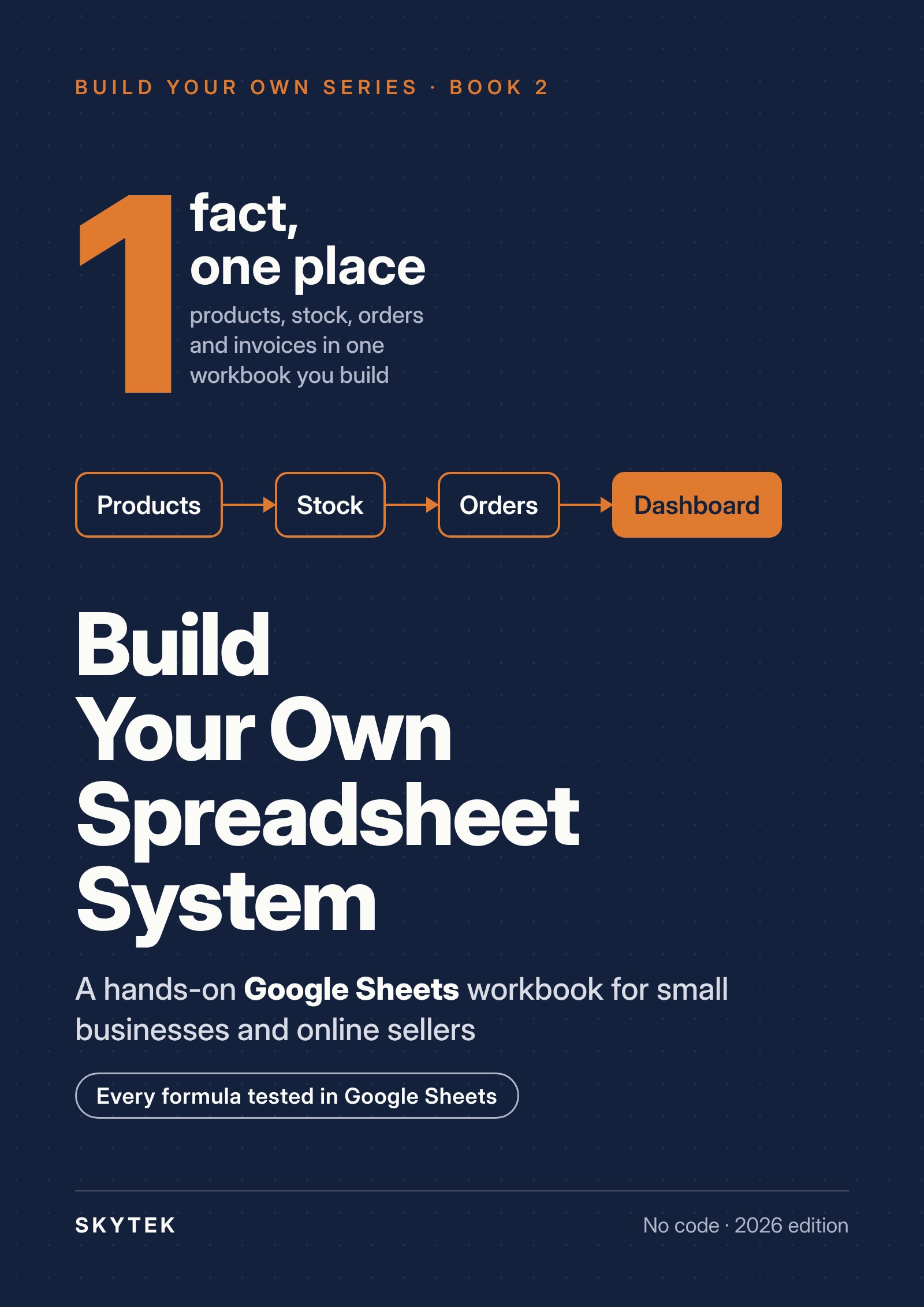 Cover of the e-book Build Your Own Spreadsheet System